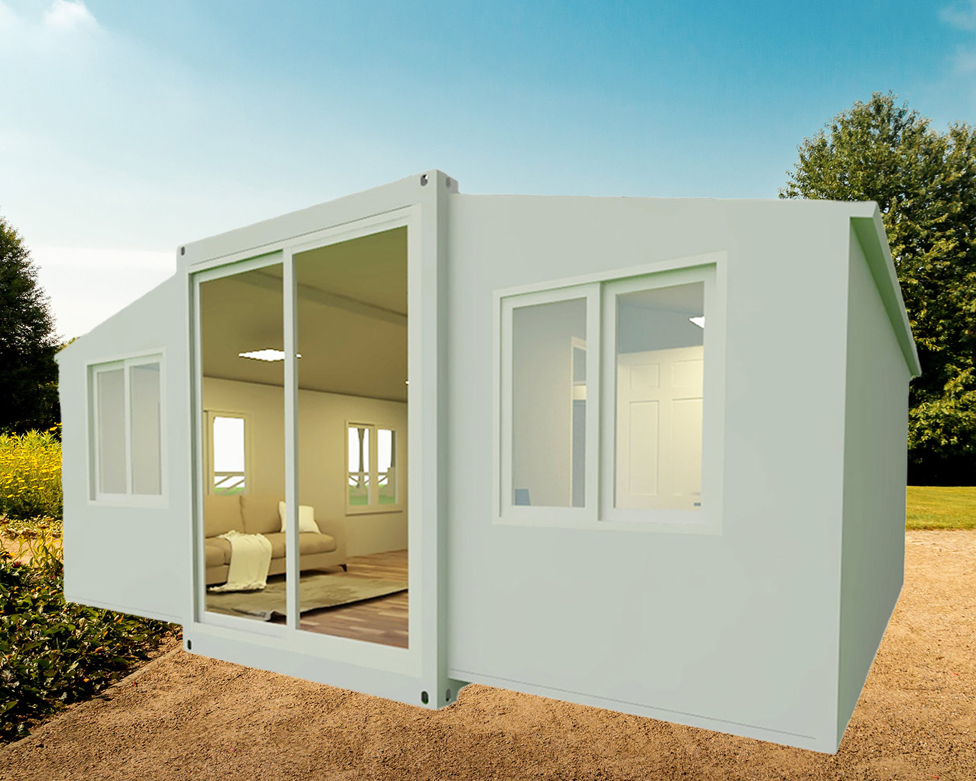 Luxury Prefab Folding Container Homes for Sale Expandable Prefab Houses