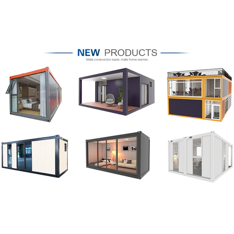 Economy Flat Pack Build Kit Container House 40Ft Prefab Houses Container House Prefabricated 40Ft Container Flat Pack Cabin