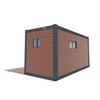 Longhe cheap tiny houses prefab houses apartment with 1 container 1bedroom 1bathroom