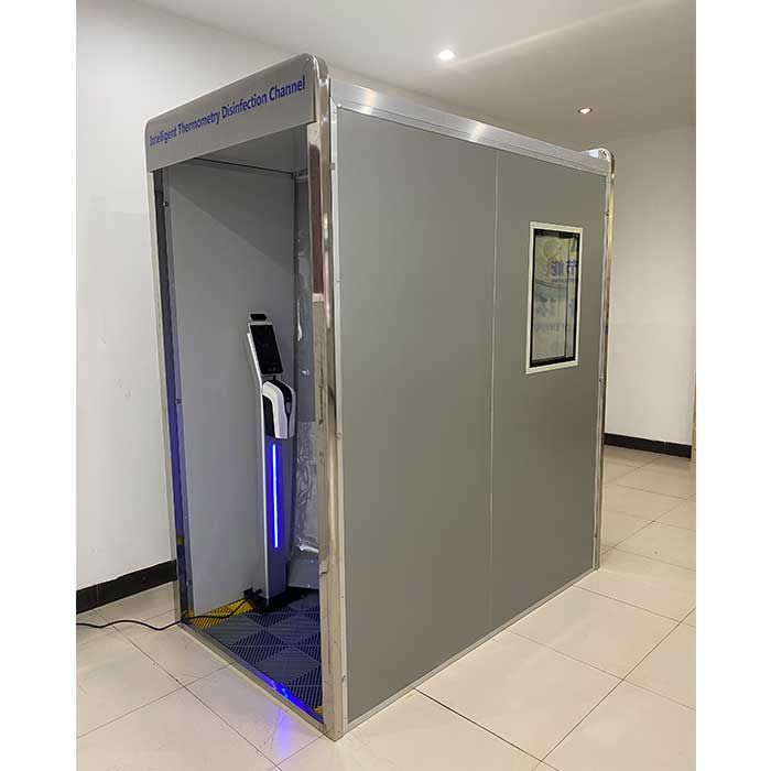 Disinfection Door Face Fast Testing Temperature Measurement Disinfection Tunnel Sterilizer Equipment For Public Places 